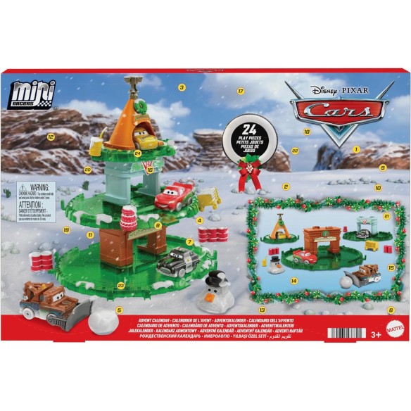 Calendrier de l'avent 2025 Disney Pixar Cars - Prix