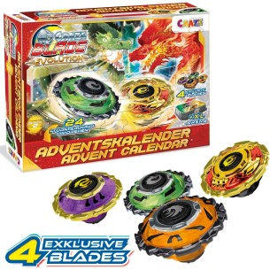 Calendrier de l'avent 2025 Jouet Toupie Blade Spinning 2