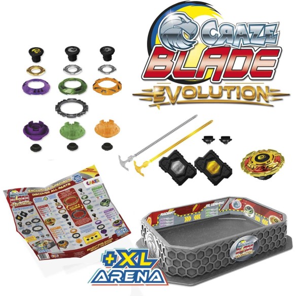 Calendrier de l'avent 2025 Jouet Toupie Blade Spinning