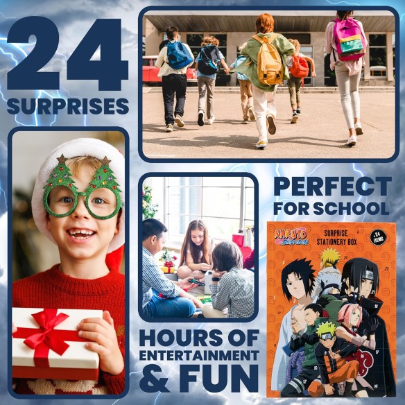 Calendrier de l'avent 2025 Naruto Officiel - Manga - Enfant