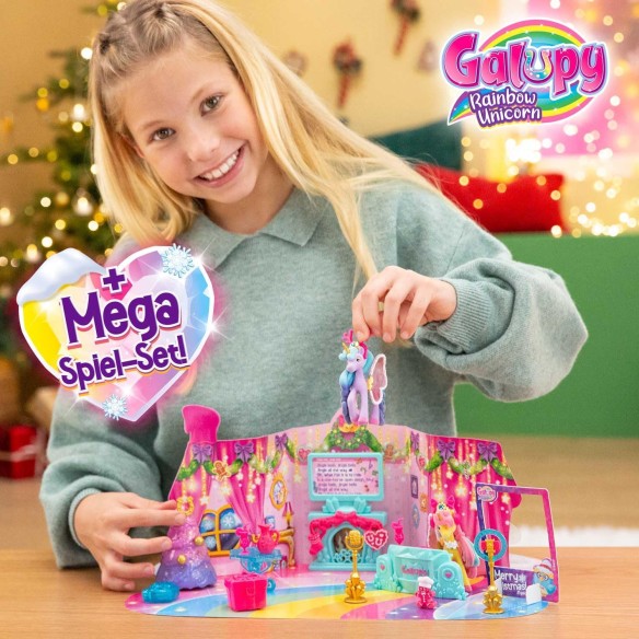 Calendrier de l'avent 2025 Enfant Galupy - Jouet Avec Licorne