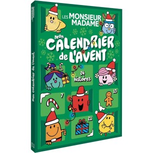 Calendrier de l'avent 2025 Monsieur Madame - 24 Livres Enfants