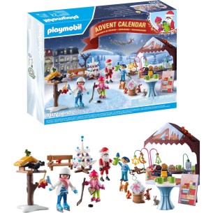 Calendrier de l'avent Playmobil Marché De Noël 2025