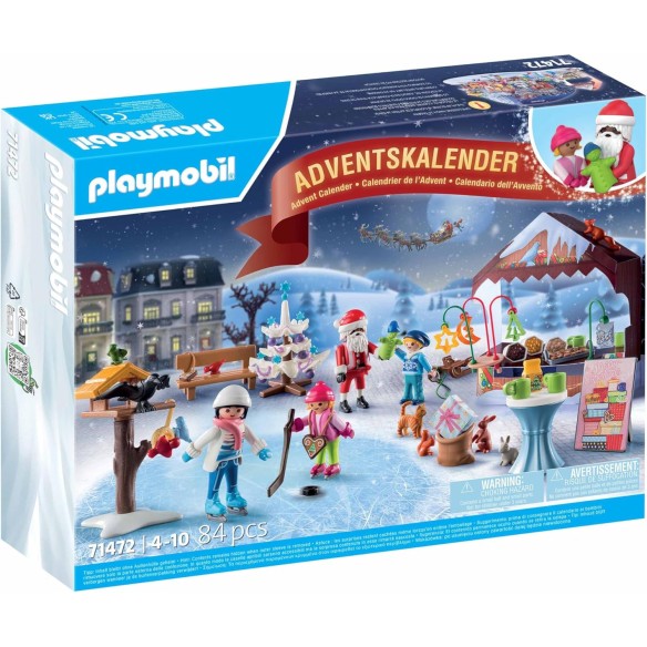 Calendrier de l'avent Playmobil Marché De Noël 2025