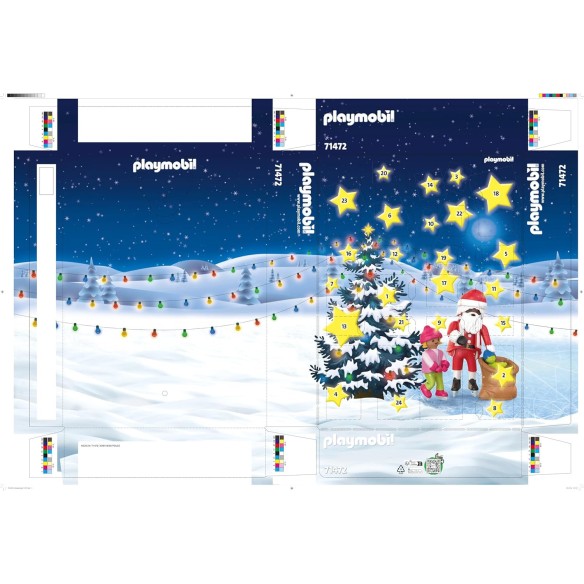 Calendrier de l'avent Playmobil Marché De Noël 2025