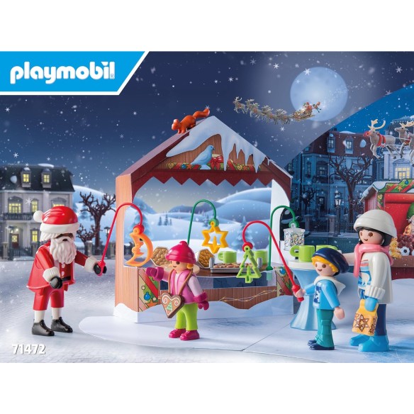 Calendrier de l'avent Playmobil Marché De Noël 2025