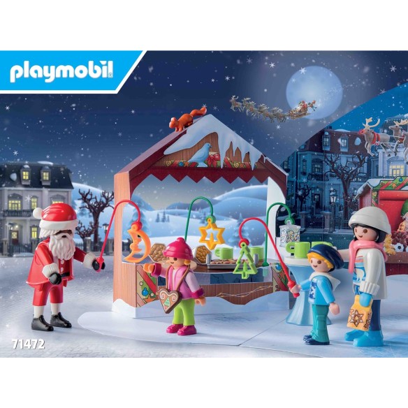 Calendrier de l'avent Playmobil Marché De Noël 2025
