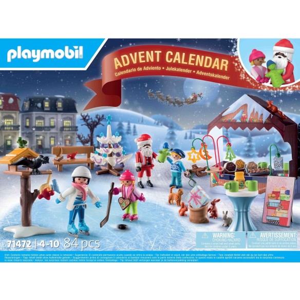 Calendrier de l'avent Playmobil Marché De Noël 2025