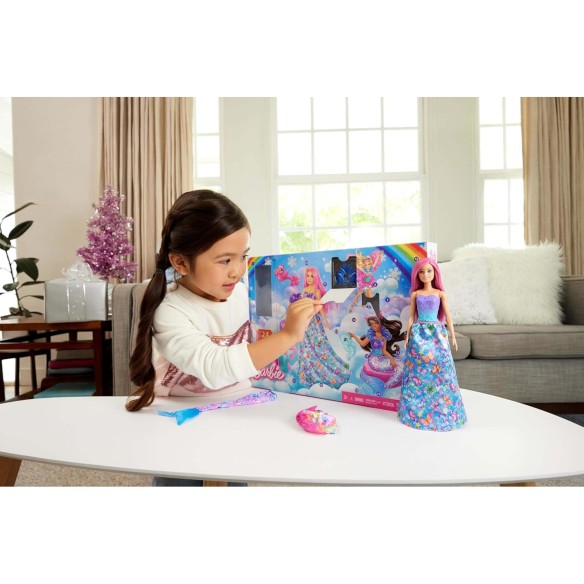 Calendrier de l'avent Barbie Dreamtopia 2025 - Jouet Enfant