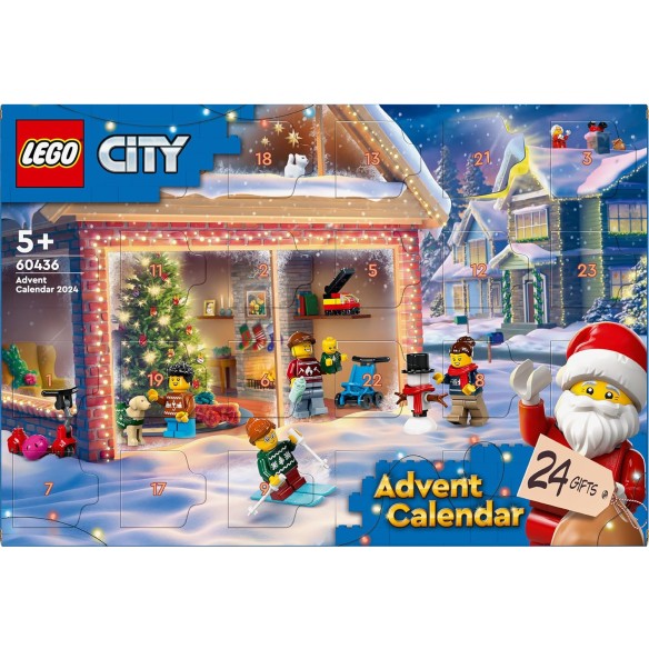 Calendrier de l'avent Lego City 2025