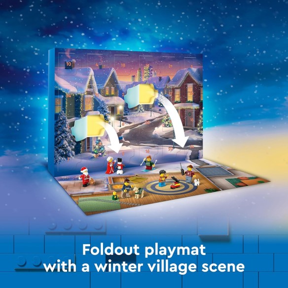 Calendrier de l'avent Lego City 2025