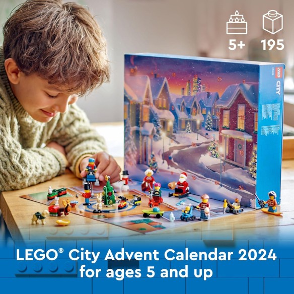 Calendrier de l'avent Lego City 2025