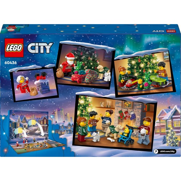Calendrier de l'avent Lego City 2025
