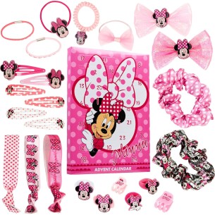 Calendrier de l'avent 2025 Disney Minnie Mouse Cheveux