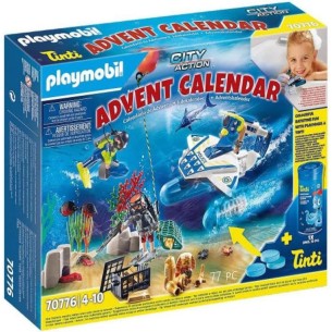 Calendrier de l'avent 2025 Playmobil - Mission Aquatique - Jouet