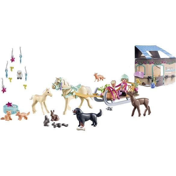 Calendrier de l'avent Playmobil - Equestre 2025