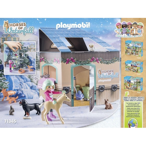 Calendrier de l'avent Playmobil - Equestre 2025