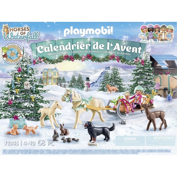 Calendrier de l'avent Playmobil - Equestre 2025