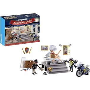 Calendrier de l'avent 2025 Playmobil - Police - Jouet