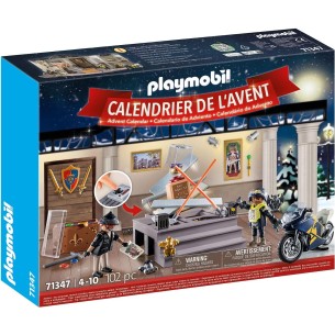 Calendrier de l'avent 2025 Playmobil - Police - Jouet 2