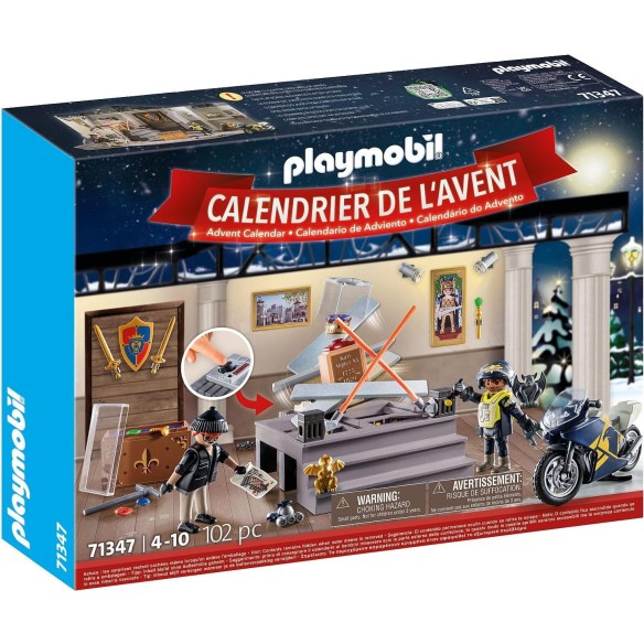 Calendrier de l'avent 2025 Playmobil - Police - Jouet