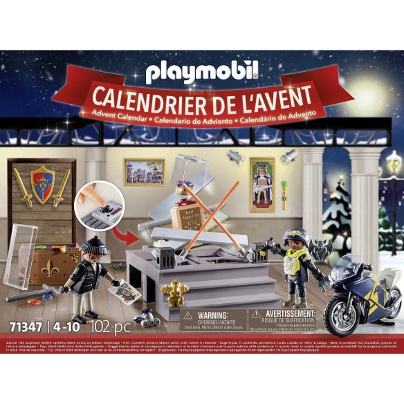 Calendrier de l'avent 2025 Playmobil - Police - Jouet