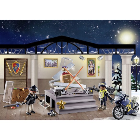 Calendrier de l'avent 2025 Playmobil - Police - Jouet