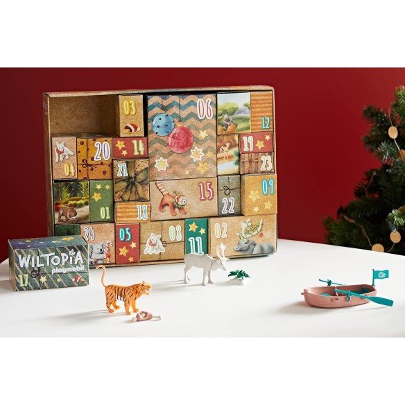 Calendrier de l'avent 2025 Playmobil Wiltopia Diy