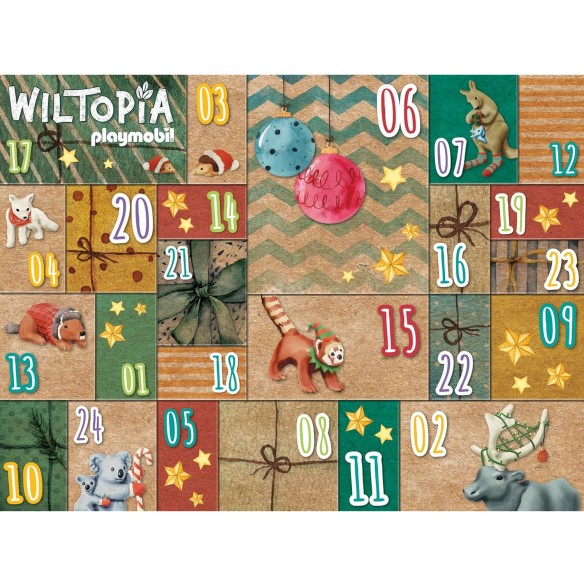 Calendrier de l'avent 2025 Playmobil Wiltopia Diy