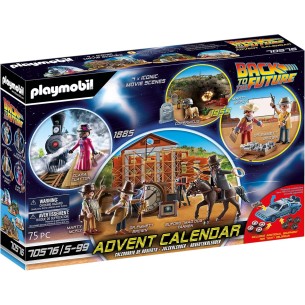 Calendrier de l'avent 2025 Playmobil Retour Vers Le Futur Iii