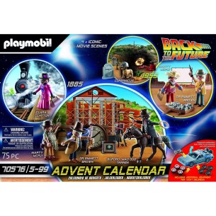 Calendrier de l'avent 2025 Playmobil Retour Vers Le Futur Iii 2