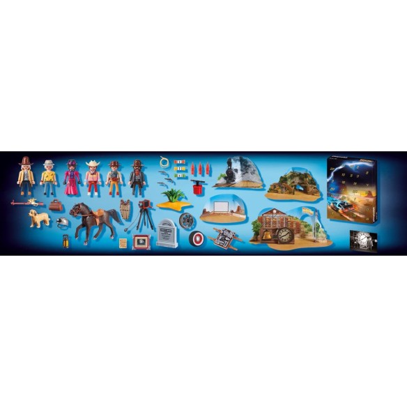 Calendrier de l'avent 2025 Playmobil Retour Vers Le Futur Iii