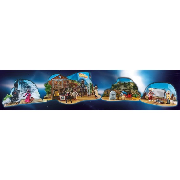 Calendrier de l'avent 2025 Playmobil Retour Vers Le Futur Iii