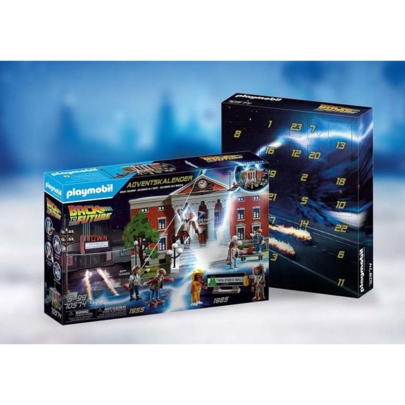 Calendrier de l'avent 2025 Playmobil Retour Vers Le Futur