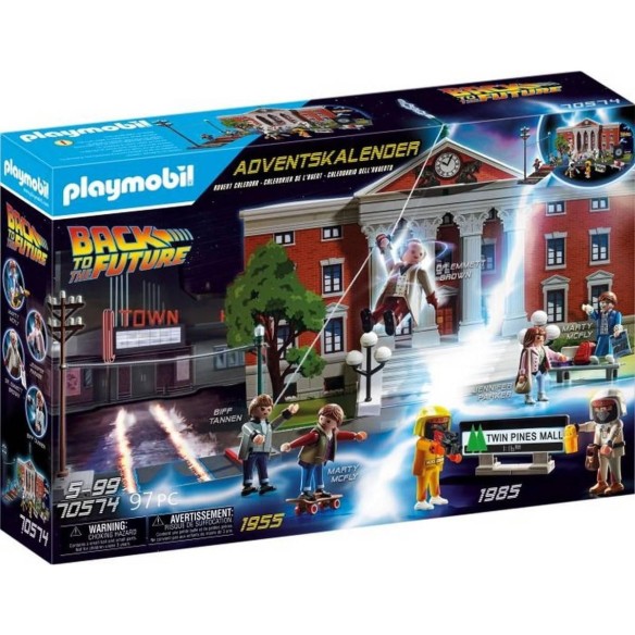 Calendrier de l'avent 2025 Playmobil Retour Vers Le Futur