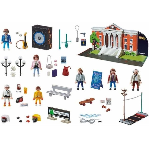 Calendrier de l'avent 2025 Playmobil Retour Vers Le Futur