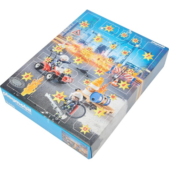 Calendrier de l'avent 2025 Playmobil Pompier - Jouet - Enfant