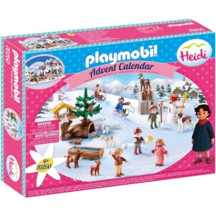 Calendrier de l'avent 2025 Playmobil Heidi Et L'Hiver - Jouet