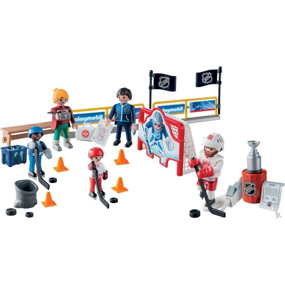 Calendrier de l'avent 2025 Playmobil Nhl - Jouet - Enfant