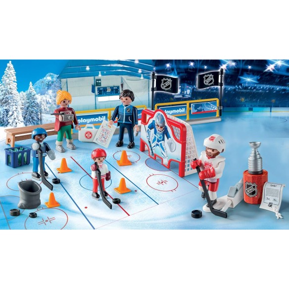 Calendrier de l'avent 2025 Playmobil Nhl - Jouet - Enfant