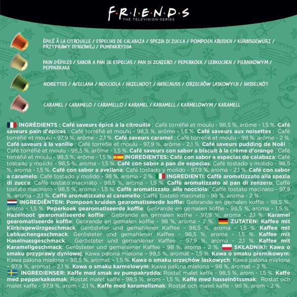 Calendrier de l'avent 2025 Café - Nespresso Friends - Café