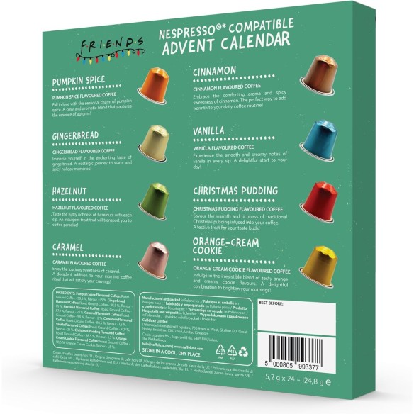 Calendrier de l'avent 2025 Café - Nespresso Friends - Café