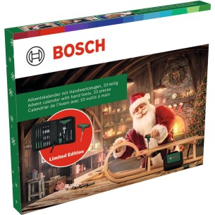 Calendrier de l'avent Bosch 2025 - 33 Outils De Bricolage