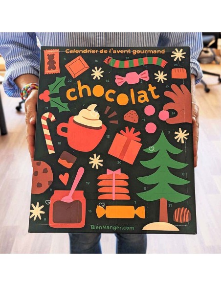 Calendrier de l'avent 2025 Chocolat Gourmand - Bienmanger
