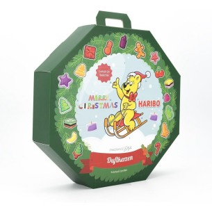 Calendrier de l'avent Haribo Bougie 2025 - Bougies Parfumées