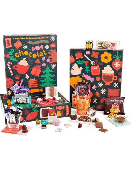Calendrier de l'avent 2025 Chocolat Gourmand - Bienmanger