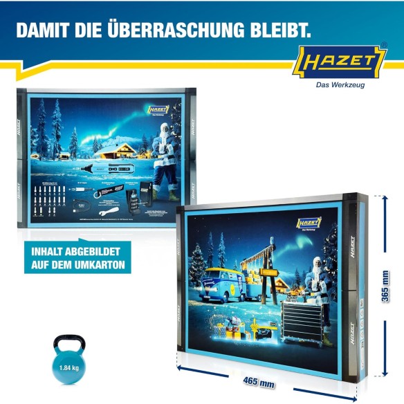 Calendrier de l'avent 2025 Hazet Outils - Homme - Original