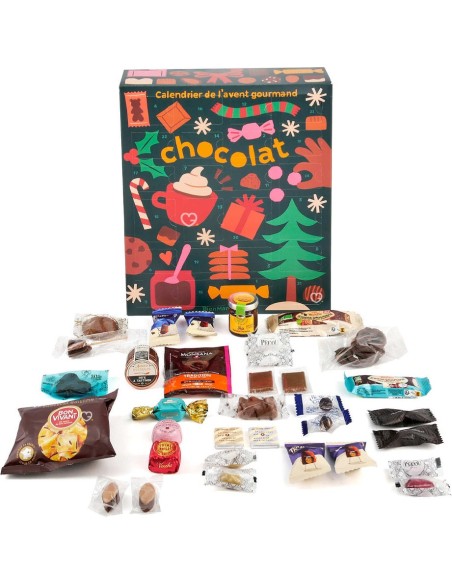 Calendrier de l'avent 2025 Chocolat Gourmand - Bienmanger