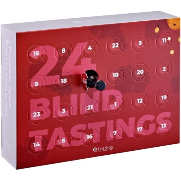 Calendrier de l'avent Vins Mystères 2025 - Vin Rouge & Blanc