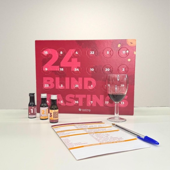 Calendrier de l'avent Vins Mystères 2025 - Vin Rouge & Blanc